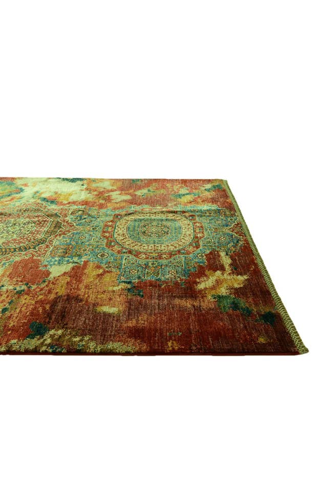 Detail image of 5' 2 x 6' 10 Hand Knotted Mamluk Ziegler Rug