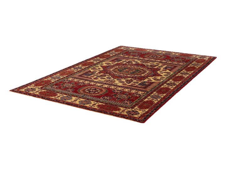 6' x 8' 11 Hand Knotted Mamluk Ziegler Rug