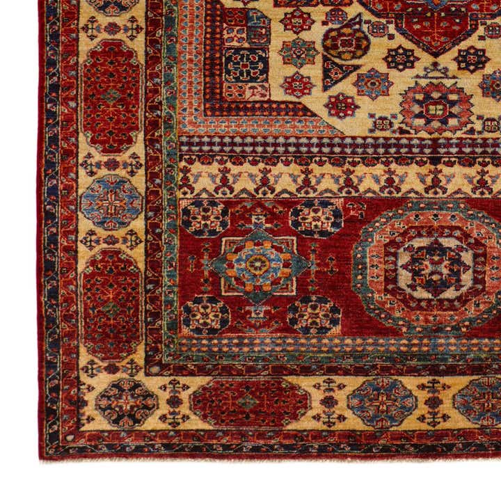 6' x 8' 11 Hand Knotted Mamluk Ziegler Rug