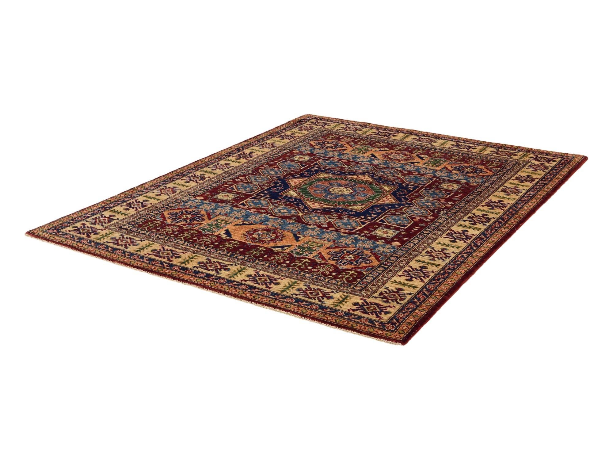 5' x 6' 6 Hand Knotted Mamluk Ziegler Rug