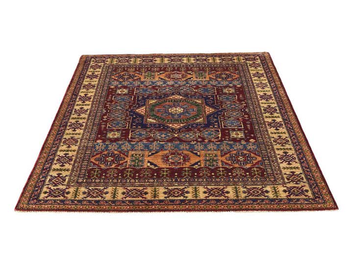 5' x 6' 6 Hand Knotted Mamluk Ziegler Rug