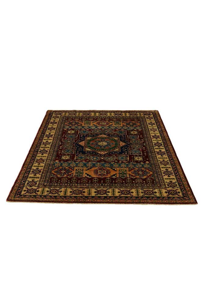 5' x 6' 6 Hand Knotted Mamluk Ziegler Rug