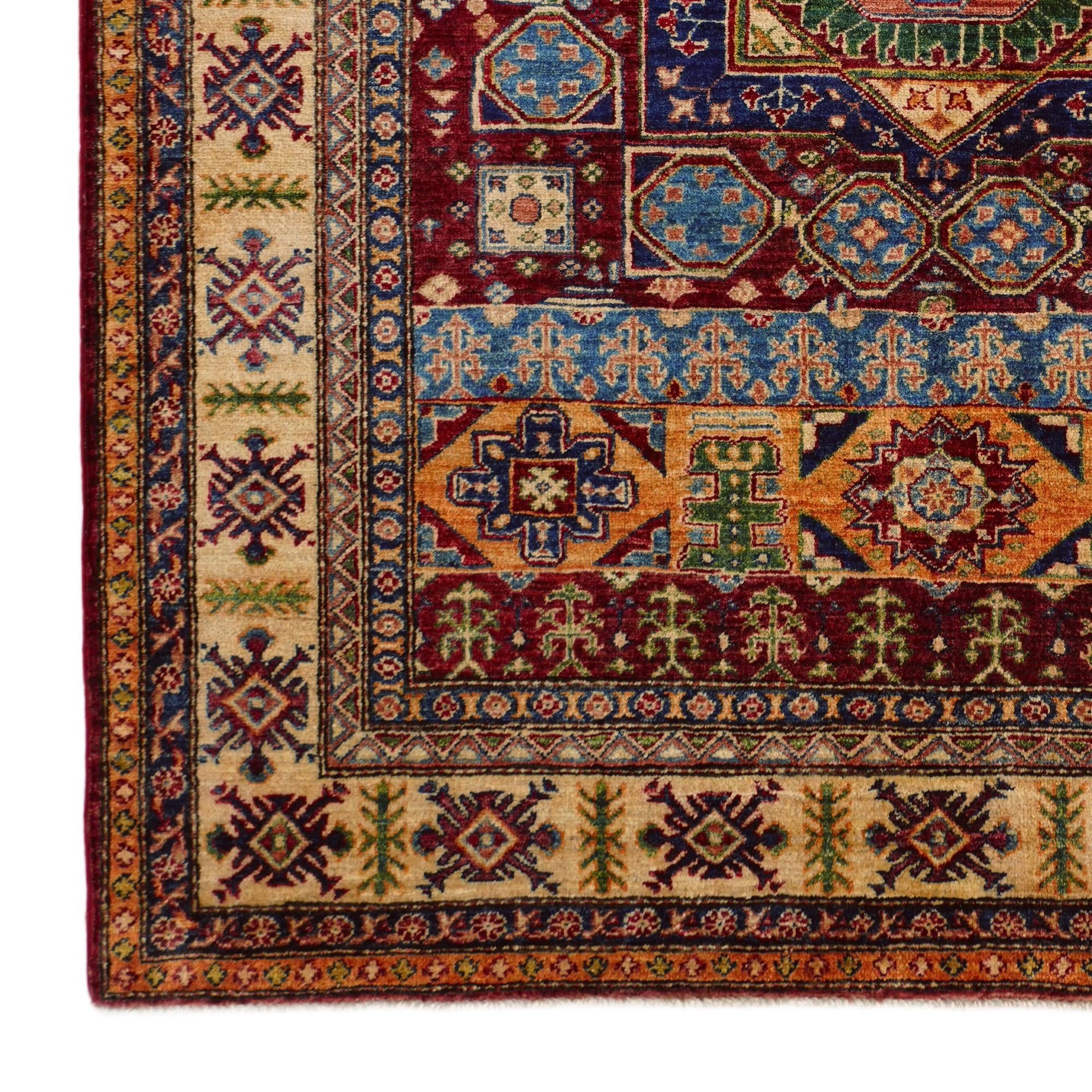 5' x 6' 6 Hand Knotted Mamluk Ziegler Rug
