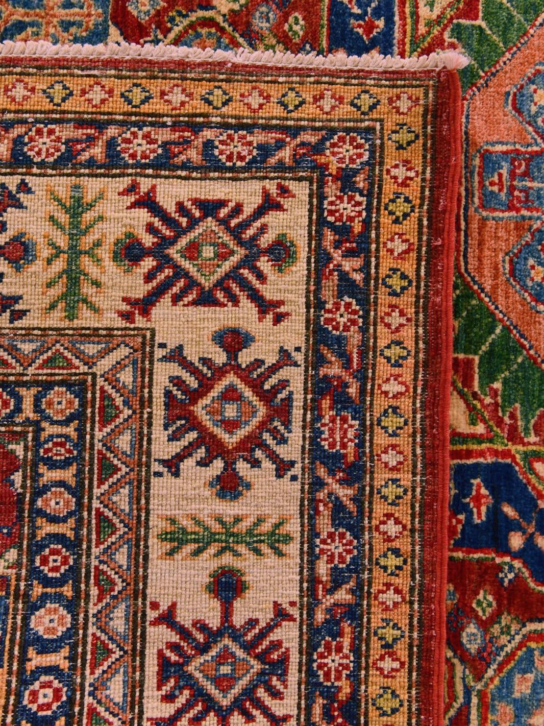 155cm x 200cm Hand Knotted Mamluk Ziegler Rug