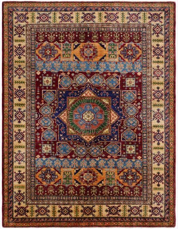 5' x 6' 6 Hand Knotted Mamluk Ziegler Rug