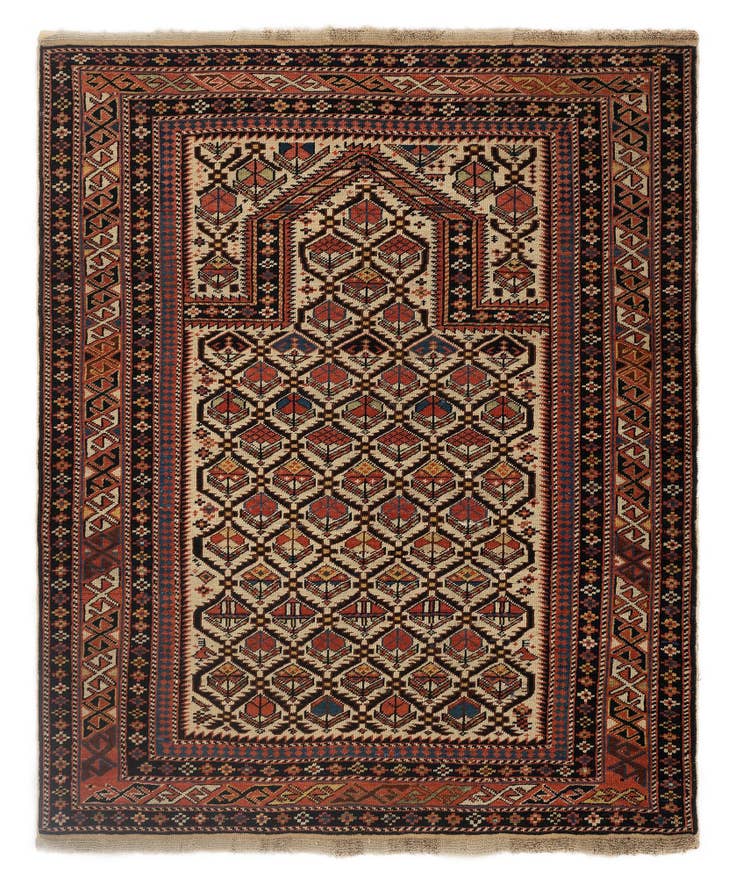 Detail image of 3' 10 x 4' 7 Marasali Wool Rug