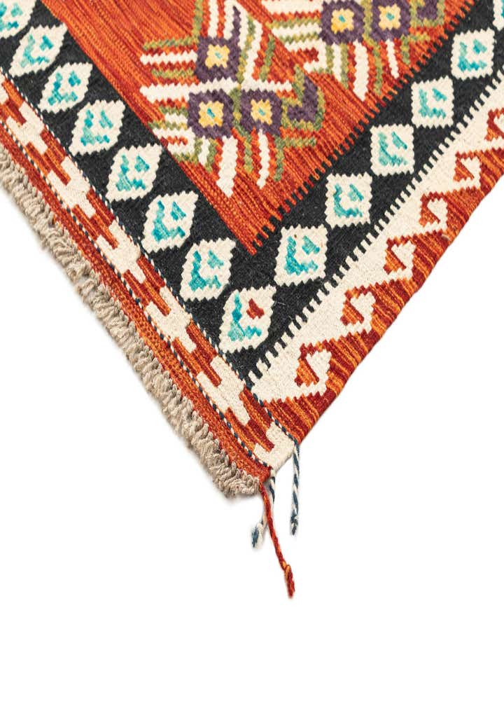 5' 2 x 6' 11 Hand Knotted Marok Kilim Rug