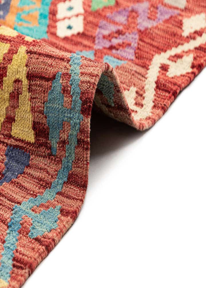 7' 1 x 9' 7 Hand Knotted Marok Kilim Rug