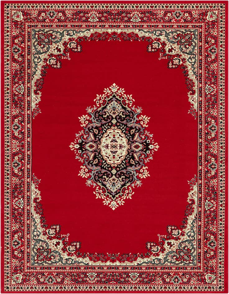 Detail image of 7' x 10' Mashad Design Rug