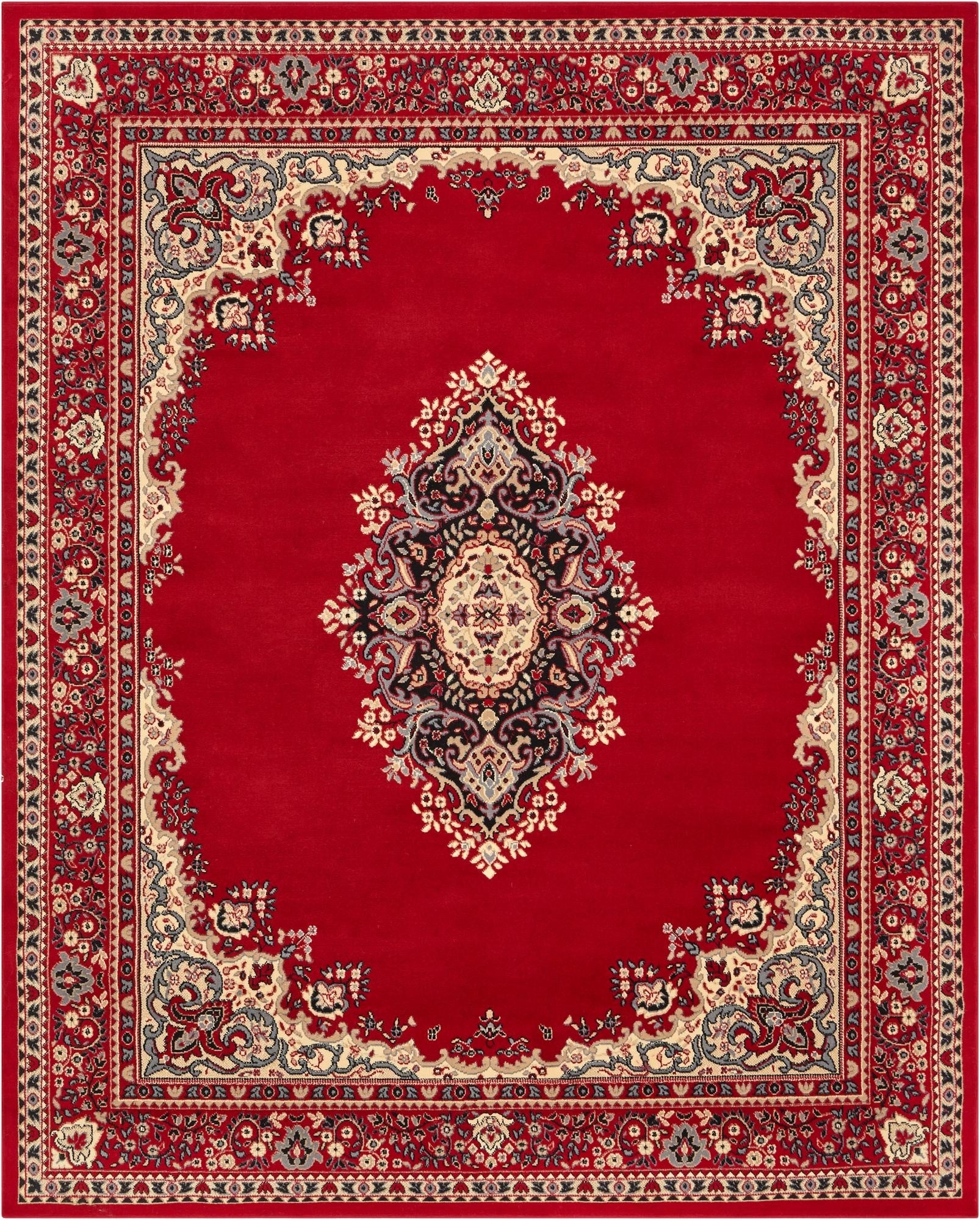 Primary image 7' 10 x 10' Mashad Design Rug