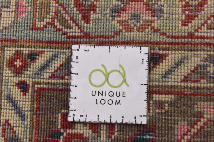 9' 8 x 13' Hand Knotted Mashad Persian Wool Rug