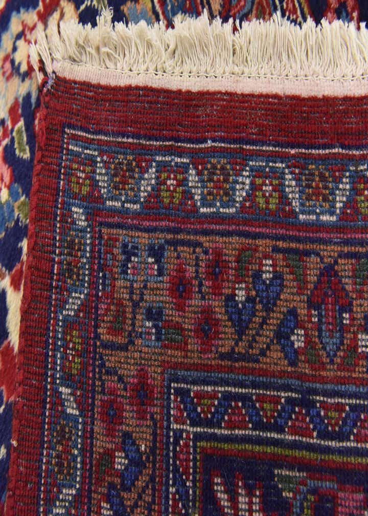 9' 7 x 12' 10 Hand Knotted Mashad Persian Wool Rug