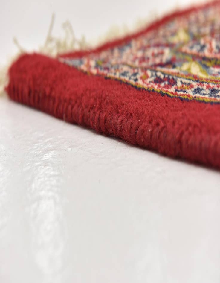 Detail image of 9' 10 x 12' 10  Hand Knotted Mashad Persian Wool Rug