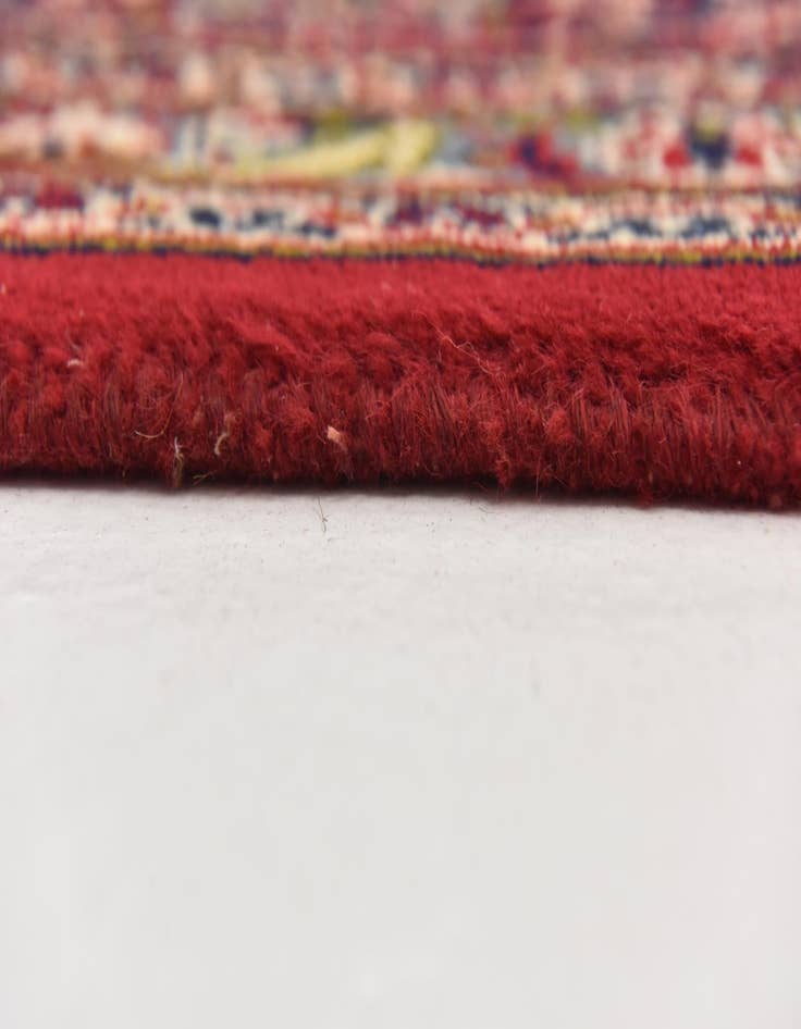 Detail image of 9' 10 x 12' 10  Hand Knotted Mashad Persian Wool Rug