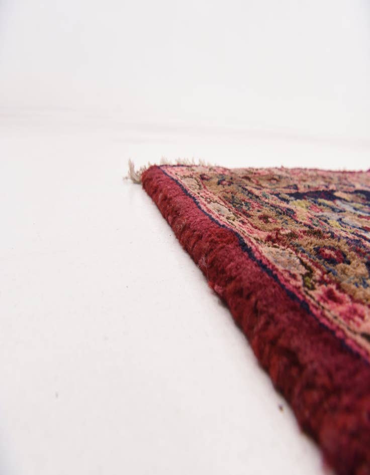 Detail image of 9' 8 x 12' 8  Hand Knotted Mashad Persian Wool Rug