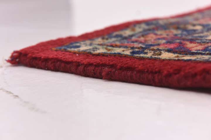 9' 10 x 13' 8 Hand Knotted Mashad Persian Wool Rug
