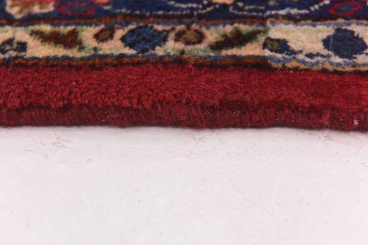 9' 10 x 13' 8 Hand Knotted Mashad Persian Wool Rug