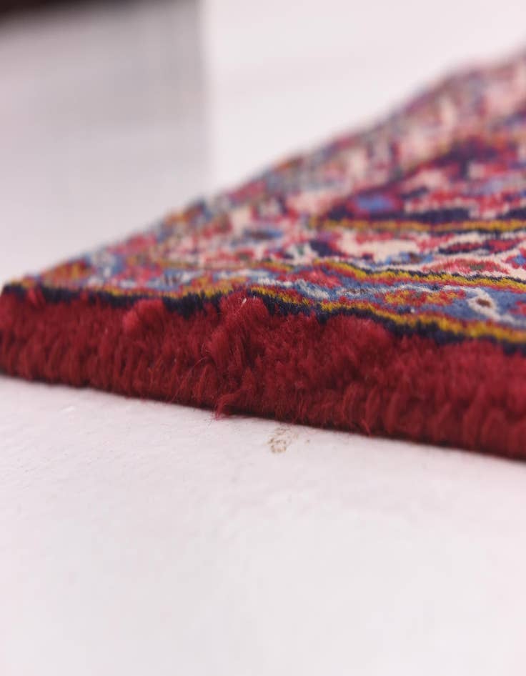 Detail image of 9' 8 x 12' 10 Hand Knotted Mashad Persian Wool Rug