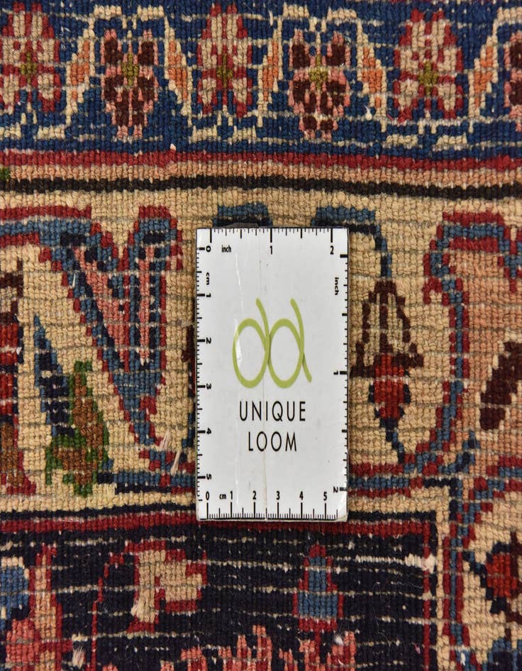 Detail image of 9' 9 x 12' 10  Hand Knotted Mashad Persian Wool Rug