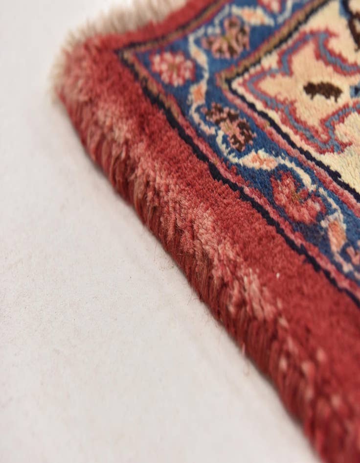 Detail image of 9' 9 x 12' 10  Hand Knotted Mashad Persian Wool Rug