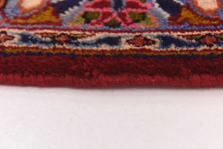 9' 8 x 12' 8 Hand Knotted Mashad Persian Wool Rug