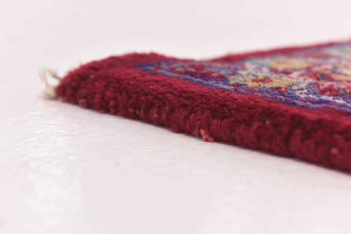 10' x 12' 6 Hand Knotted Mashad Persian Wool Rug
