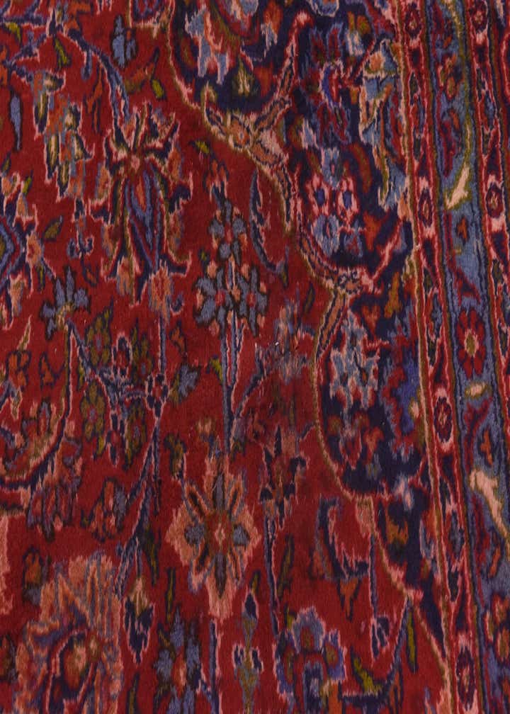 10' x 12' 10 Hand Knotted Mashad Persian Wool Rug