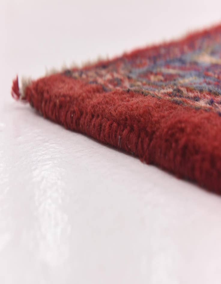 Detail image of 10' x 12' 10  Hand Knotted Mashad Persian Wool Rug