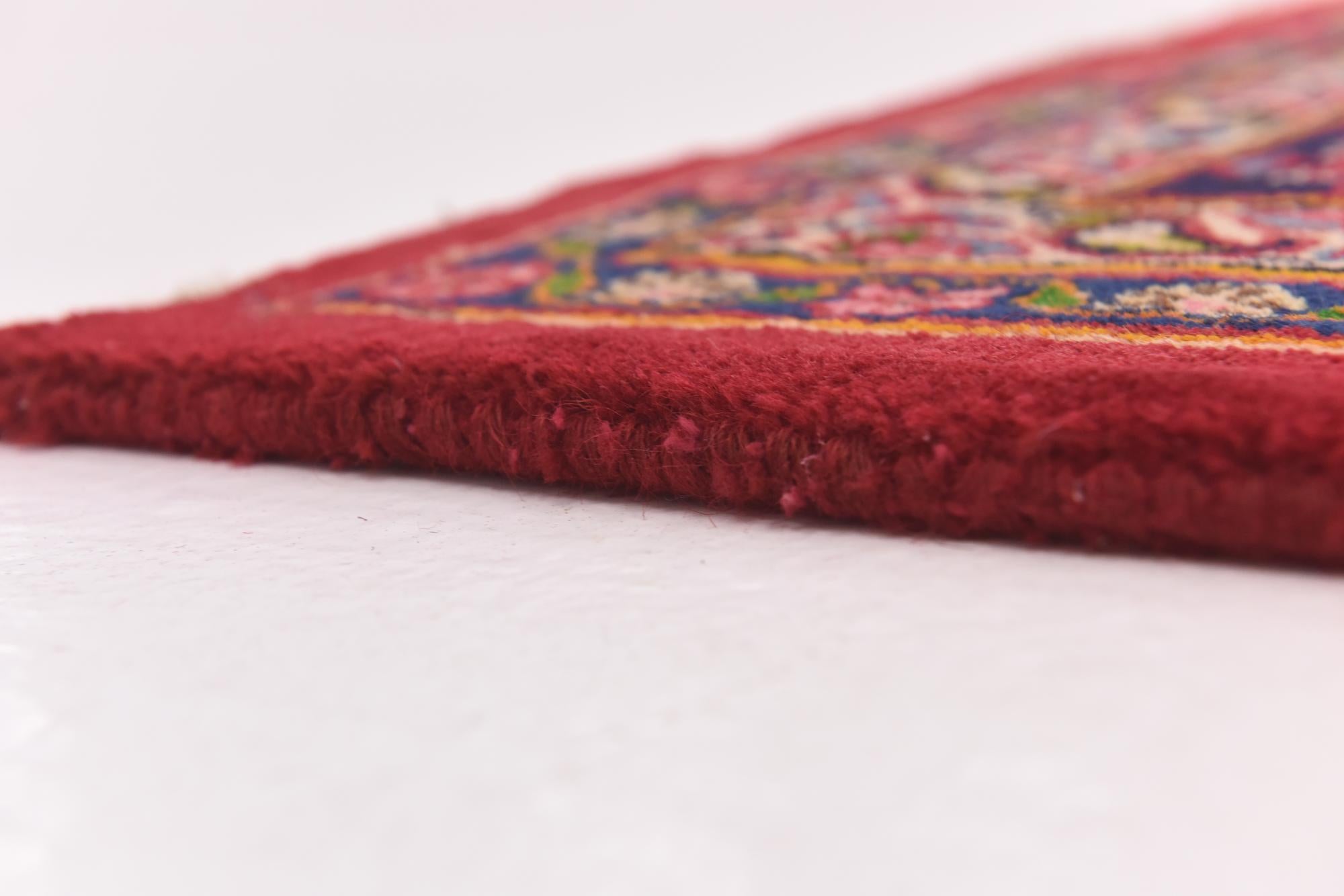 9' 7 x 12' 7 Hand Knotted Mashad Persian Wool Rug