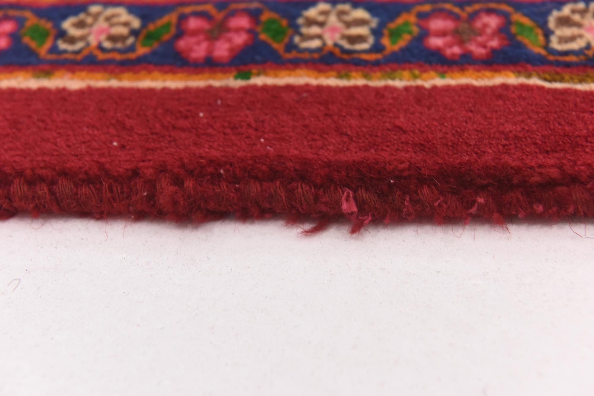 9' 7 x 12' 7 Hand Knotted Mashad Persian Wool Rug