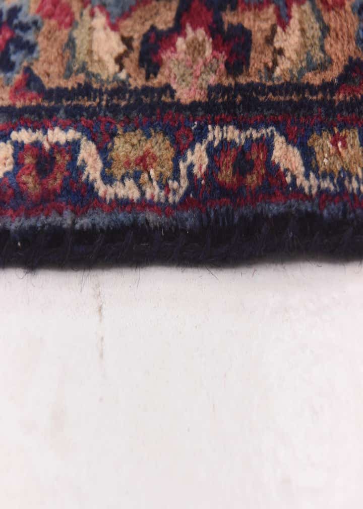 9' 8 x 12' 6 Hand Knotted Mashad Persian Wool Rug