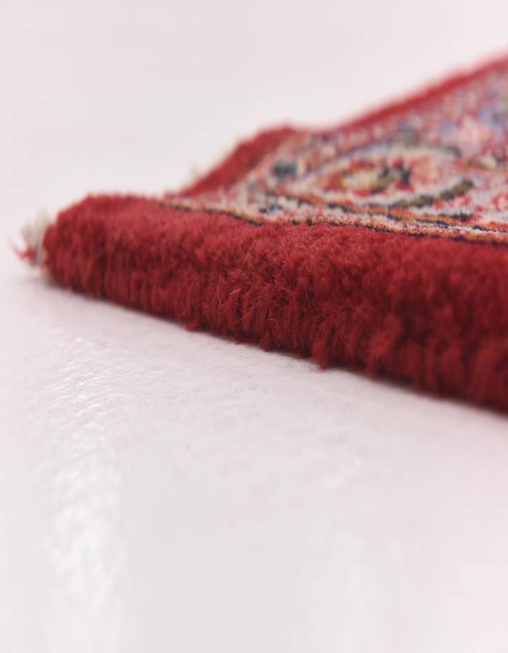 Detail image of 9' 8 x 13'  Hand Knotted Mashad Persian Wool Rug