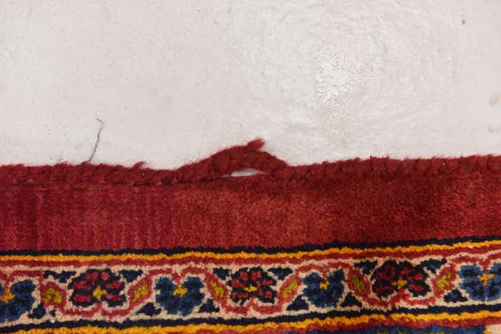 9' 10 x 12' 6 Hand Knotted Mashad Persian Wool Rug