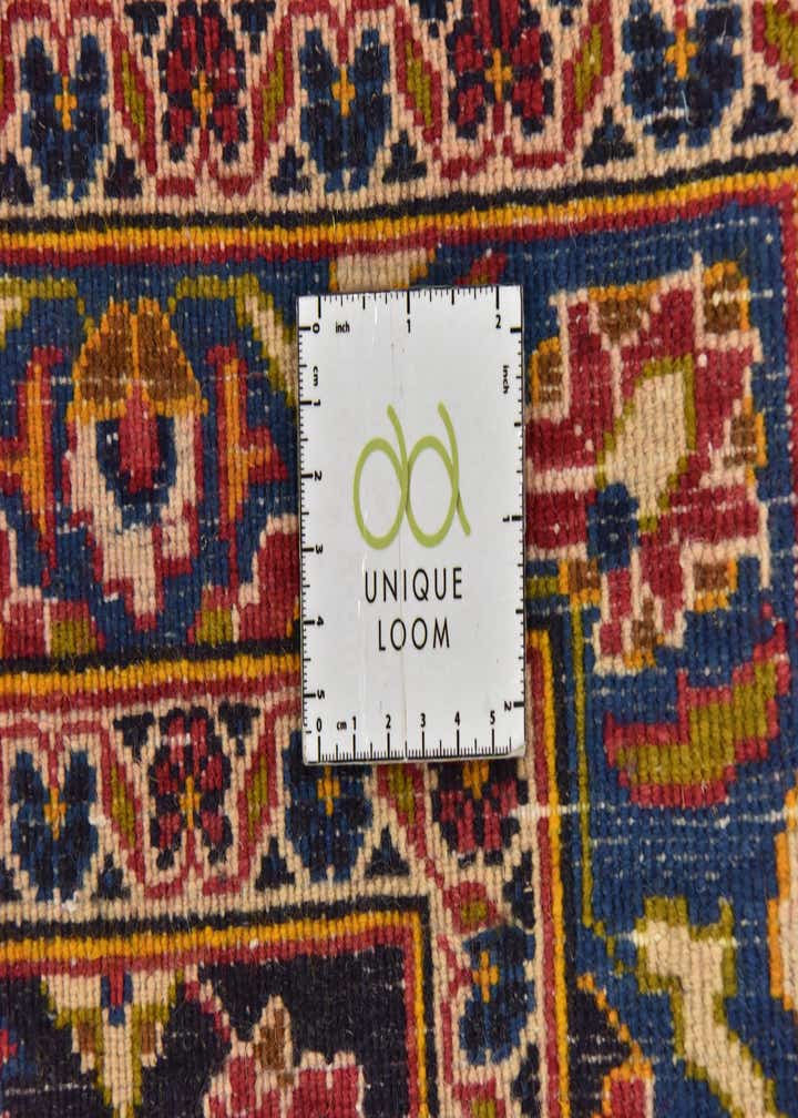 9' 10 x 12' 6 Hand Knotted Mashad Persian Wool Rug