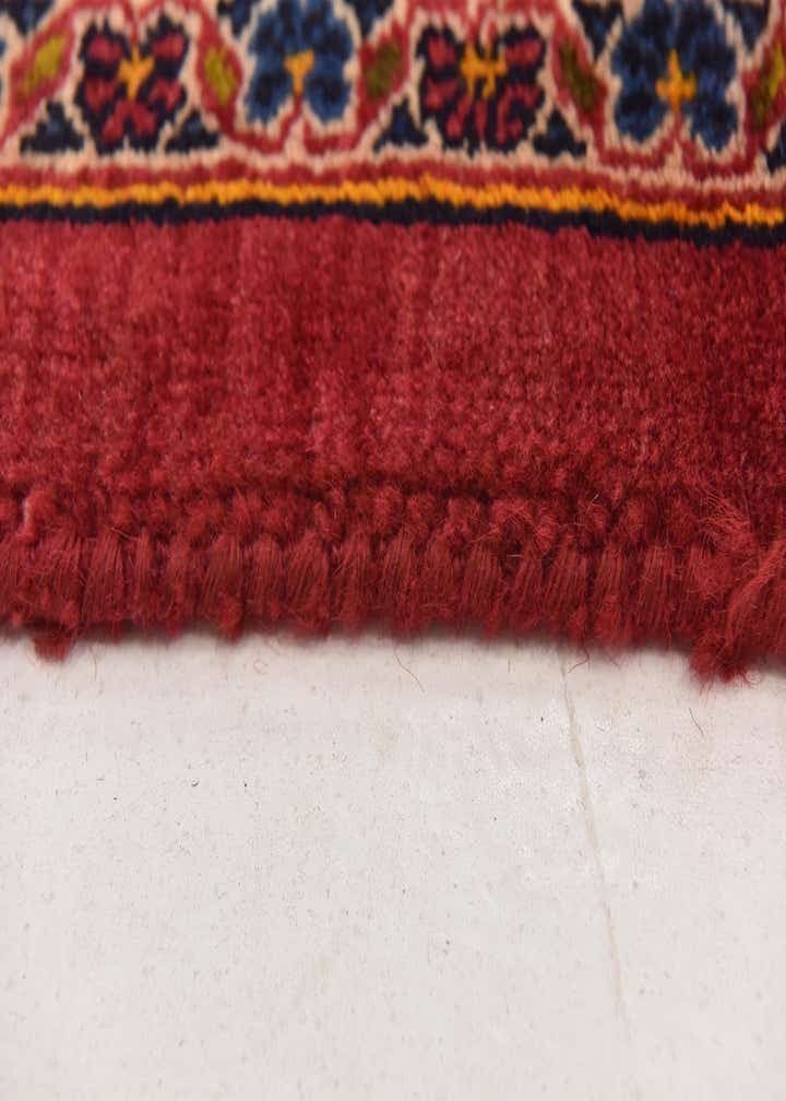 9' 10 x 12' 6 Hand Knotted Mashad Persian Wool Rug