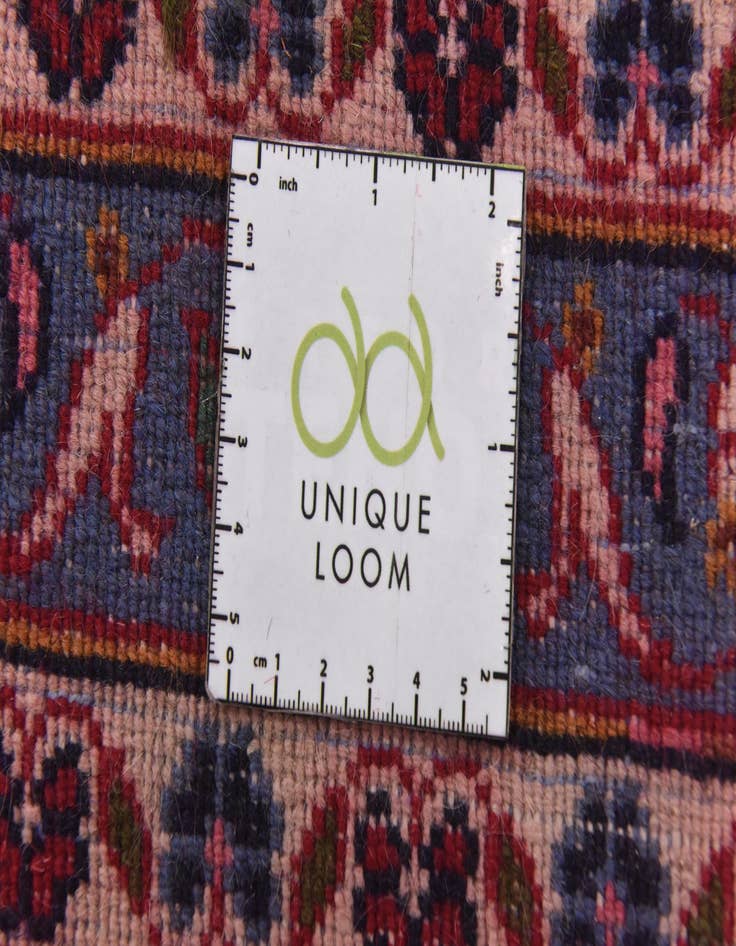 Detail image of 8' x 11' Hand Knotted Mashad Persian Wool Rug