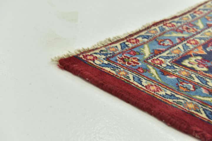 10' x 12' 8 Hand Knotted Mashad Persian Wool Rug