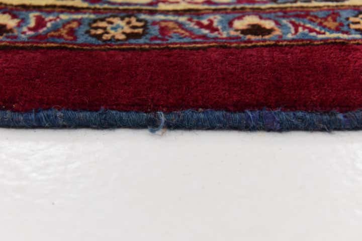 10' x 13' Hand Knotted Mashad Persian Wool Rug