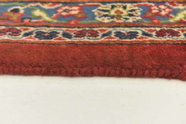 9' 8 x 12' 9 Hand Knotted Mashad Persian Wool Rug