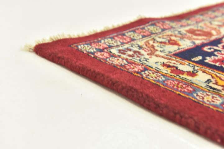 9' 10 x 12' 7 Hand Knotted Mashad Persian Wool Rug