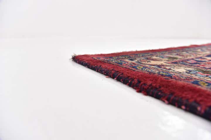 9' 8 x 12' 7 Hand Knotted Mashad Persian Wool Rug