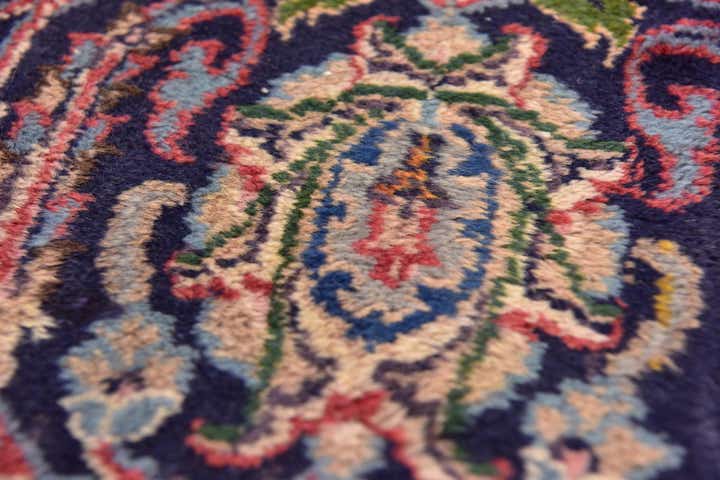 9' 8 x 12' 7 Hand Knotted Mashad Persian Wool Rug