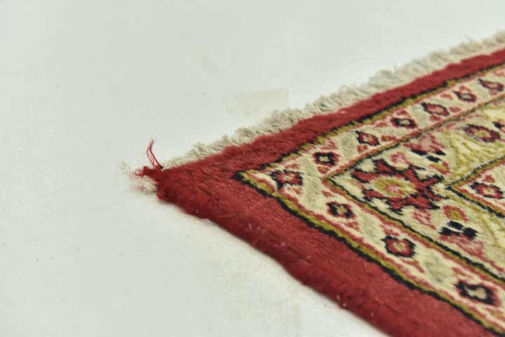 9' 8 x 13' Hand Knotted Mashad Persian Wool Rug