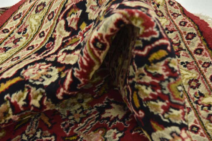 9' 8 x 13' Hand Knotted Mashad Persian Wool Rug