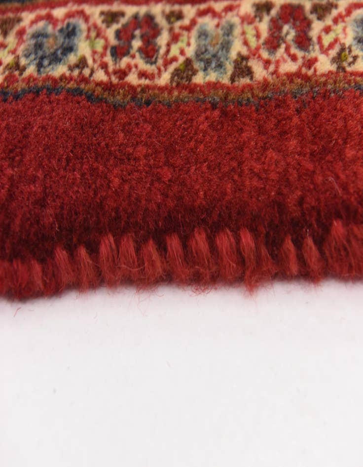 Detail image of 9' 9 x 12' 7  Hand Knotted Mashad Persian Wool Rug