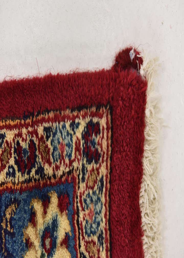 9' 9 x 12' 10 Hand Knotted Mashad Persian Wool Rug