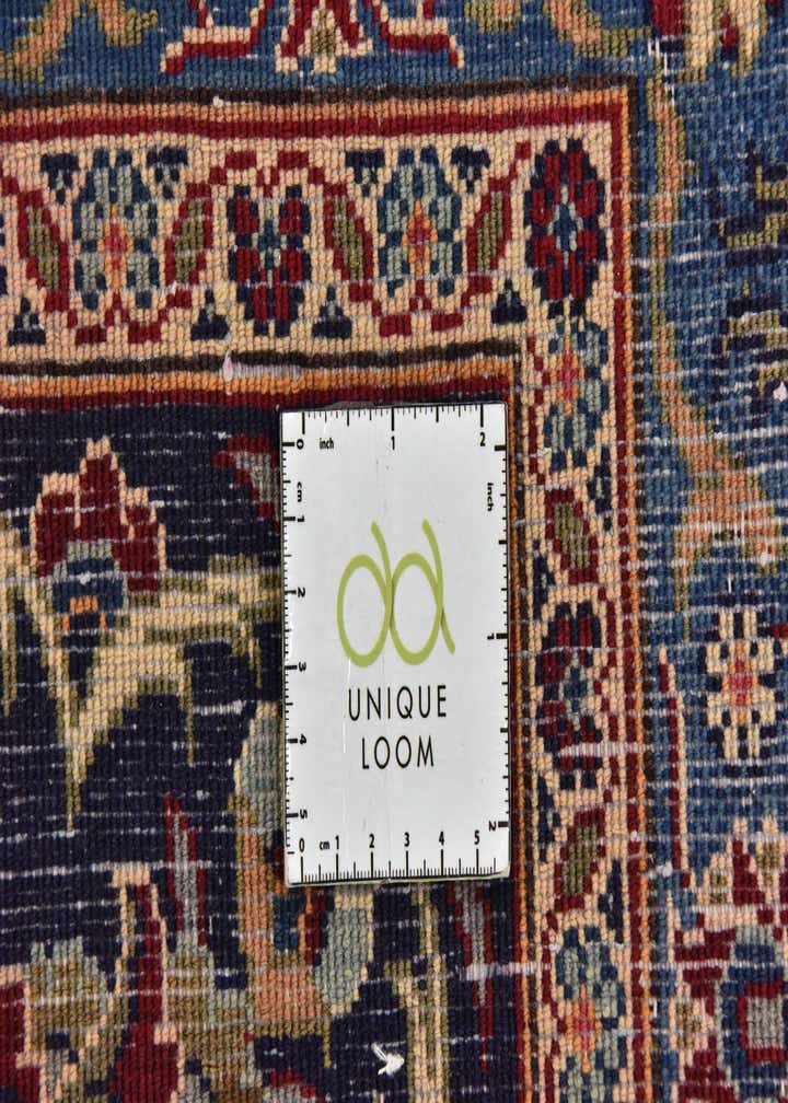 9' 9 x 12' 10 Hand Knotted Mashad Persian Wool Rug