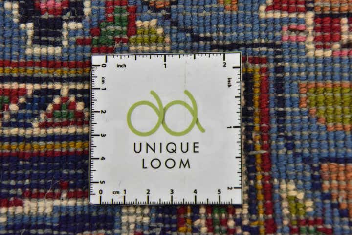 9' 6 x 12' 9 Hand Knotted Mashad Persian Wool Rug