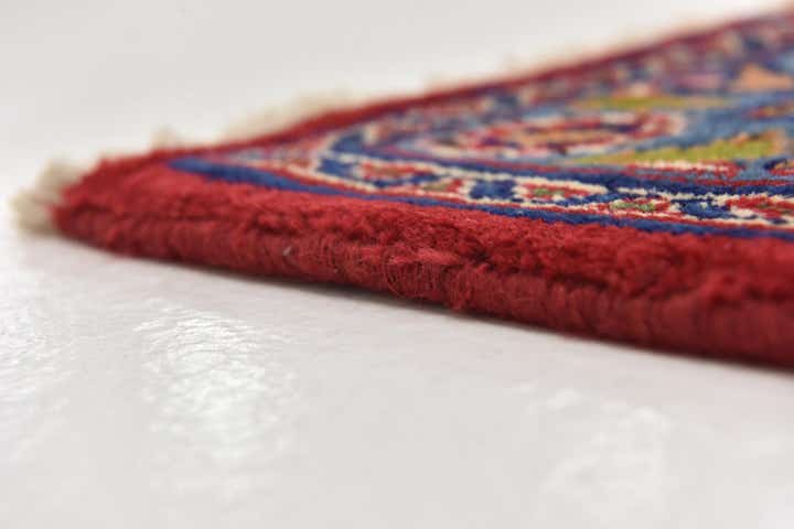 9' 6 x 12' 9 Hand Knotted Mashad Persian Wool Rug