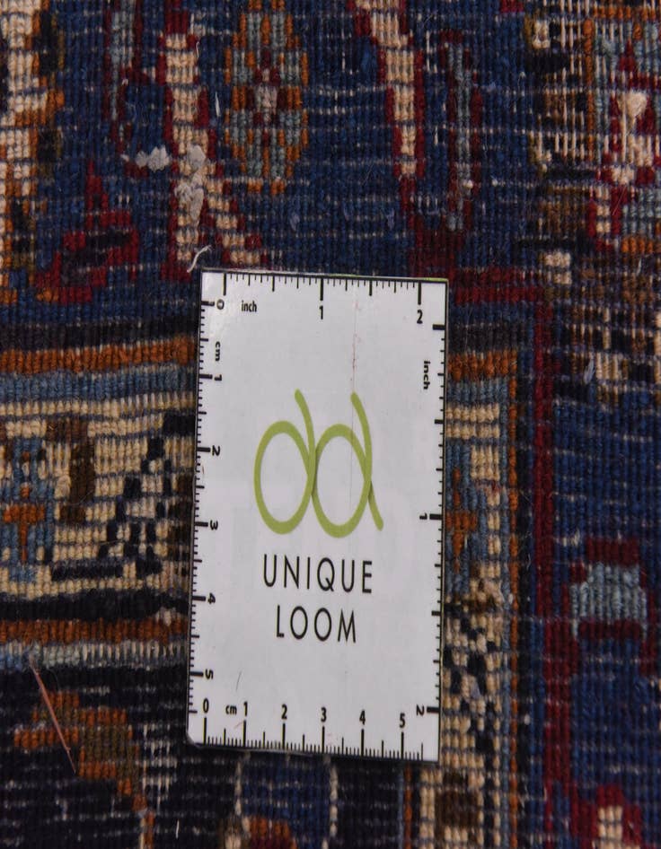 Detail image of 10' x 12' 6  Hand Knotted Mashad Persian Wool Rug